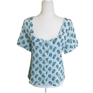 Vacate The Label The Yacht Paisley Top